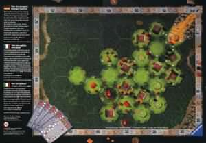 Prsentation du plateau de jeu de tikal